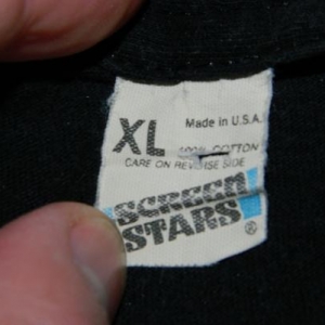 Vintage DEAD KENNEDYS 80S XL SCREEEN STARS T-Shirt tour