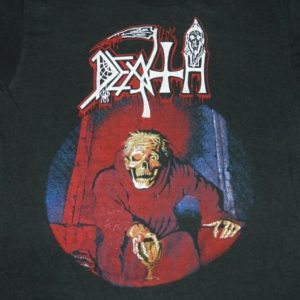 Vintage DEATH 1987 SCREAM BLOODY GORE T-Shirt ORIGINAL