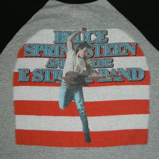 Vintage BRUCE SPRINGSTEEN 1984 TOUR JERSEY TShirt Defunkd