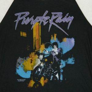 Vintage PRINCE PURPLE RAIN MEDIUM 1984 Tour JERSEY T-Shirt