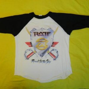 Vintage RATT 1989 Reach For The Sky Tour T-shirt Jersey