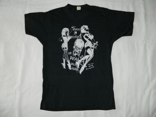Vintage DEAD BOYS 1986 HALLOWEEN RITZ NYC CONCERT T-Shirt
