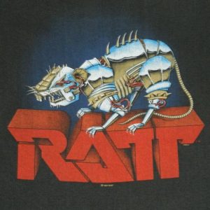 vintage RATT SWEATSHIRT 1984 TOUR VERY RARE! t-shirt 80s