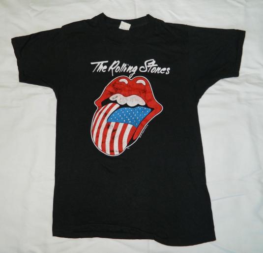 【（C）1989 The Rolling Stones ローリングストーンズ ツアー Tシャツ】80's オリジナル ビンテージ NORTH AMERICAN TOUR Steel Wheels 80年代 RollingStones ヴィンテージTシャツ L相当 両面プリント