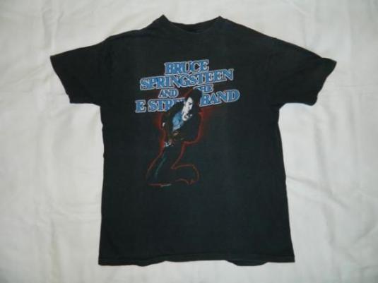 vintage BRUCE SPRINGSTEEN 1984 BORN IN THE USA TOUR T-Shirt | Defunkd