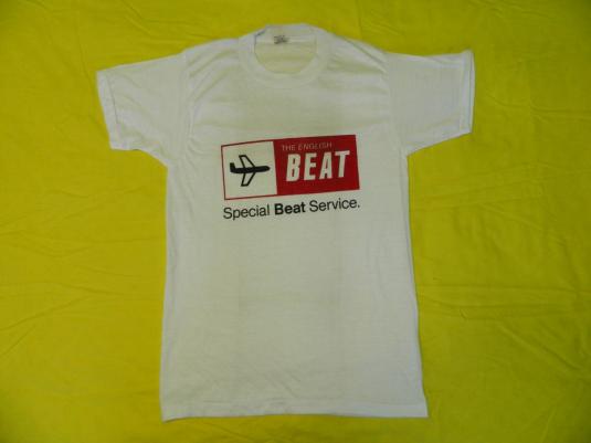 Vintage THE ENGLISH BEAT SPECIAL BEAT SERVICE 80S T-Shirt