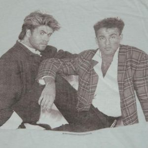 Vintage WHAM! 1985 Tour T-Shirt 80s Concert