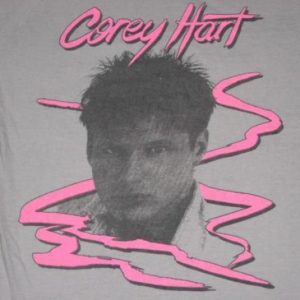 vintage COREY HART SUNGLASSES AT NIGHT 1983 TOUR T-Shirt 80s