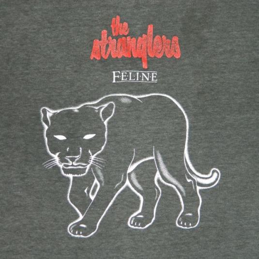Vintage THE STRANGLERS 1983 FELINE TOUR T-Shirt Defunkd