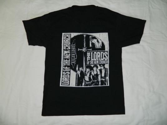 Vintage LORDS OF THE NEW CHURCH 80s T-Shirt STIV BATORS tour