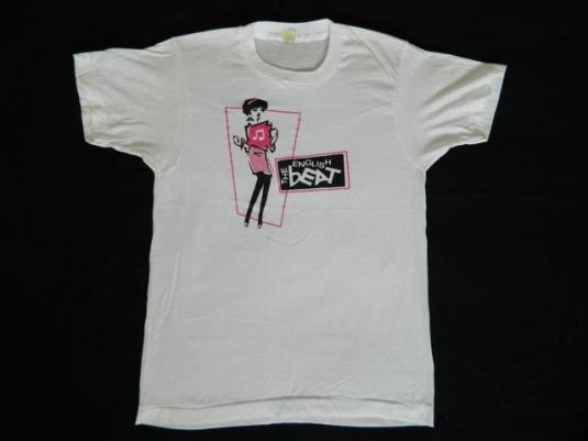 vintage THE ENGLISH BEAT 80s T-Shirt ska new wave tour | Defunkd