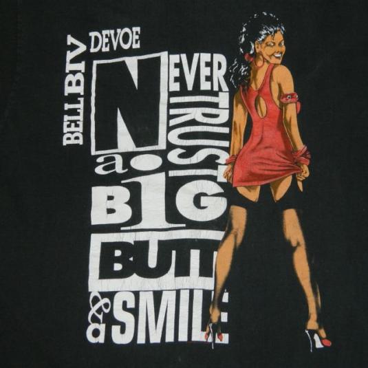 Vintage BELL BIV DEVOE 1990 POISON TOUR T-Shirt bbd hip hop