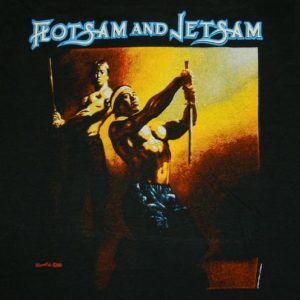 vintage FLOTSAM AND JETSAM NOS 1988 PROMO T-Shirt