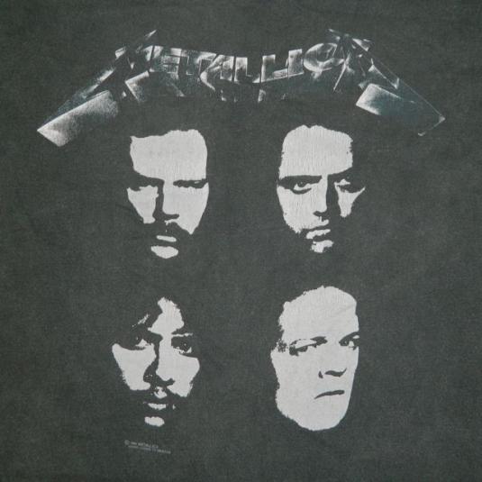 Vintage METALLICA 1991 TOUR T-Shirt L Original concert 90s | Defunkd