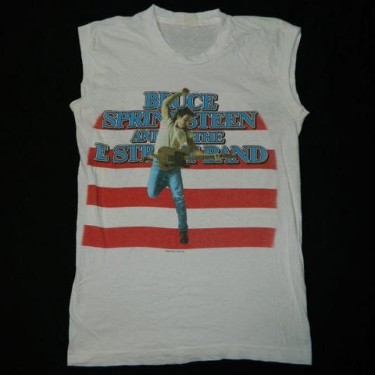 Vintage BRUCE SPRINGSTEEN 1984 BORN IN THE USA TOUR T-Shirt