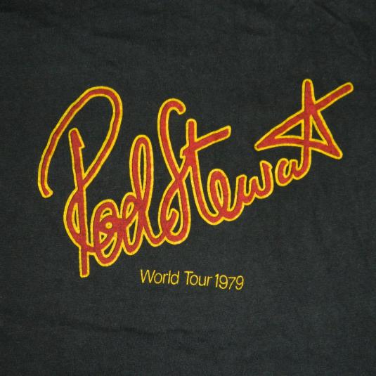 Vintage ROD STEWART 1979 TOUR T-Shirt 70s