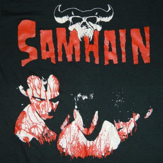 Vintage SAMHAIN INITIUM 1984 T-Shirt 80s Original