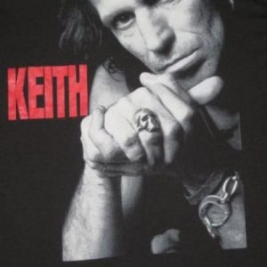 vintage KEITH RICHARDS X-PENSIVE WINOS 1988 TOUR T-Shirt nos