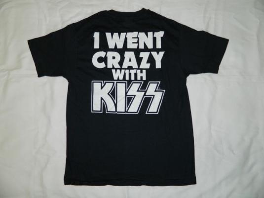 vintage KISS 1988 CRAZY NIGHTS TOUR T-Shirt Dead Stock 80s