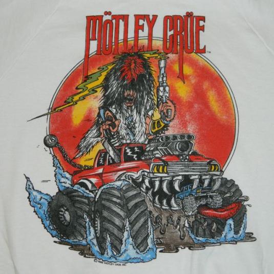 vintage MOTLEY CRUE SWEATSHIRT 1986 Allister fiend t-shirt