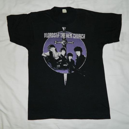Vintage THE LORDS OF THE NEW CHURCH 80S T-Shirt DEAD BOYS