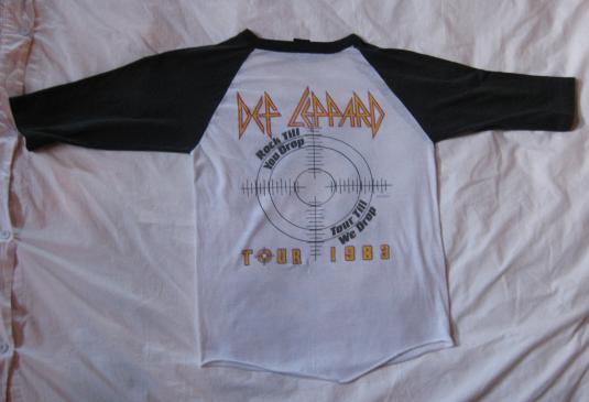 DEF LEPPARD “Pyromania Tour 1983” t-shirt