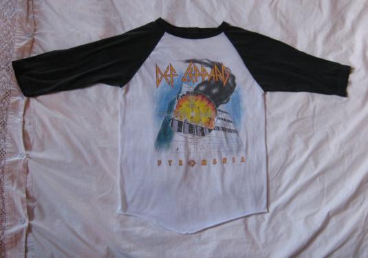 DEF LEPPARD “Pyromania Tour 1983” t-shirt