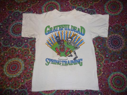 Vintage 1988 Grateful Dead Spring Training Tour T-Shirt 80s | Defunkd