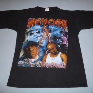 1990s Biggie Smalls & Tupac Tribute T-Shirt 90s Hip Hop