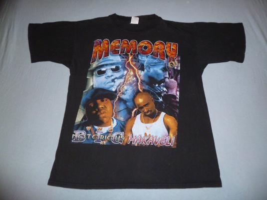 1990s Biggie Smalls & Tupac Tribute T-Shirt 90s Hip Hop | Defunkd