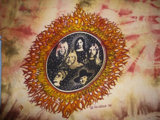 1970s Allman Brothers Band “Idelwild South” Tie Dye T-Shirt