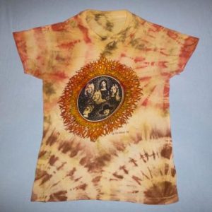 1970s Allman Brothers Band "Idelwild South" Tie Dye T-Shirt