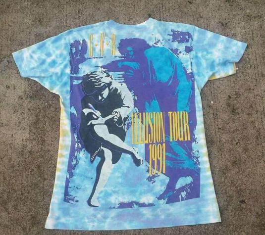 Guns n Roses Rare! Vintage Tide Dye T-Shirt