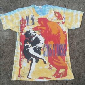 Guns n Roses Rare! Vintage Tide Dye T-Shirt