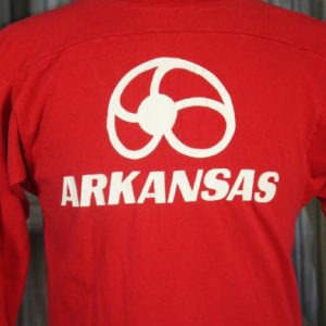Vintage 70s Arkansas Nautilus Raglan Champion T Shirt