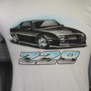 Vintage 80s Chevy Camaro Z28 Retro Race Car T Shirt