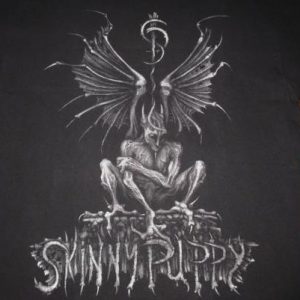 1992 SKINNY PUPPY THE LAST RIGHTS TOUR VINTAGE T-SHIRT