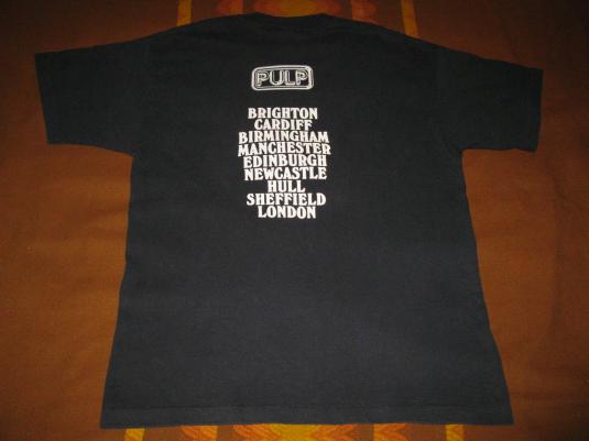 1995 PULP DIFFERENT CLASS VINTAGE T-SHIRT BRITPOP | Defunkd