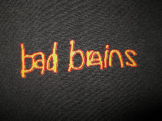 1989 BAD BRAINS QUICKNESS HOODED VINTAGE T-SHIRT