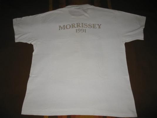1991 MORRISSEY INTERVIEW VINTAGE T-SHIRT THE SMITHS | Defunkd