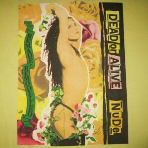 1989 DEAD OR ALIVE NUDE JAPAN TOUR VINTAGE T-SHIRT