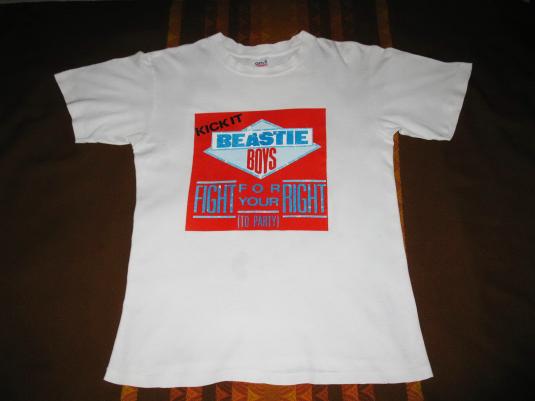 90s BEASTIE BOYS FIGHT FOR YOUR RIGHT VINTAGE T-SHIRT | Defunkd