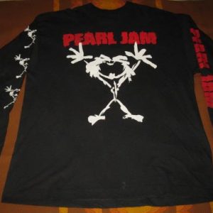 1991 PEARL JAM ALIVE LONG SLEEVE VINTAGE T-SHIRT GRUNGE