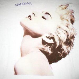 1986 MADONNA TRUE BLUE VINTAGE T-SHIRT