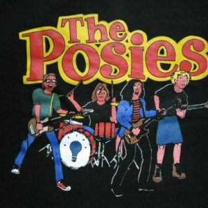 1996 THE POSIES ARCHIES VINTAGE T-SHIRT SEATTLE
