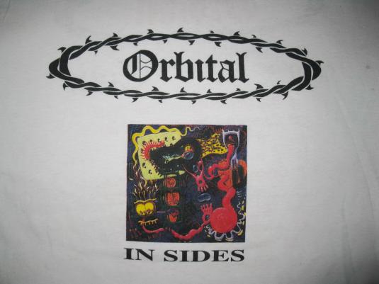 1996 ORBITAL IN SIDES TOUR VINTAGELONG SLEEVE T-SHIRT