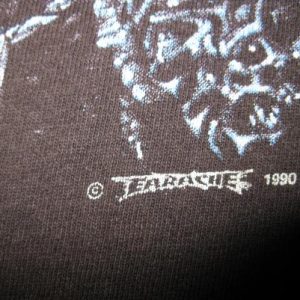 1990 ENTOMBED LEFT HAND PATH VINTAGE T-SHIRT EARACHE
