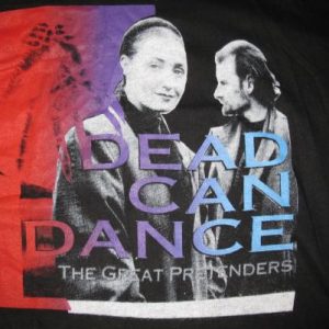 1993 DEAD CAN DANCE VINTAGE TSHIRT GOTH 4AD