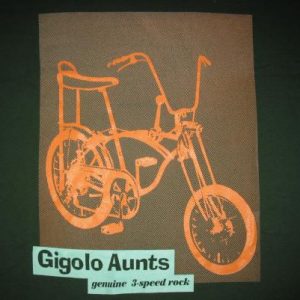 1993 GIGOLO AUNTS GENUINE 3 SPEED ROCK VINTAGE T-SHIRT