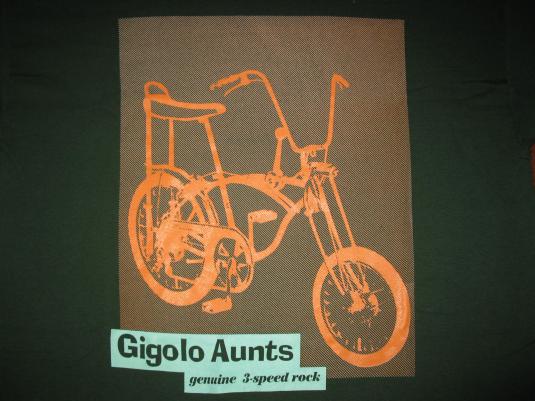 1993 GIGOLO AUNTS GENUINE 3 SPEED ROCK VINTAGE T-SHIRT | Defunkd